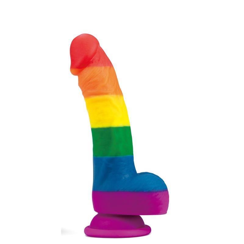 Dildo Prider 8 Liquid Silicone LGBT Dildo Prider 8 Liquid Silicone LGBT