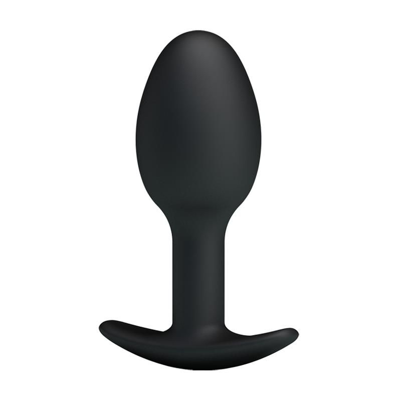 Anal Plug Black with Ball Anal Plug Black with Ball