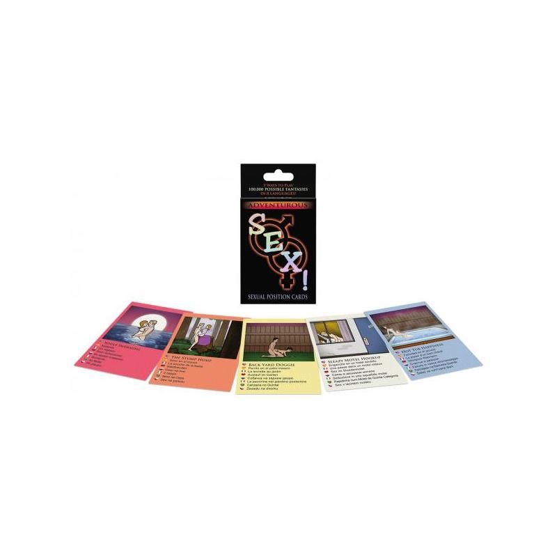 Adventurous Sex Card Game (EN ES FR DE RU POR IT CZ) Adventurous Sex Card Game (EN ES FR DE RU POR IT CZ)