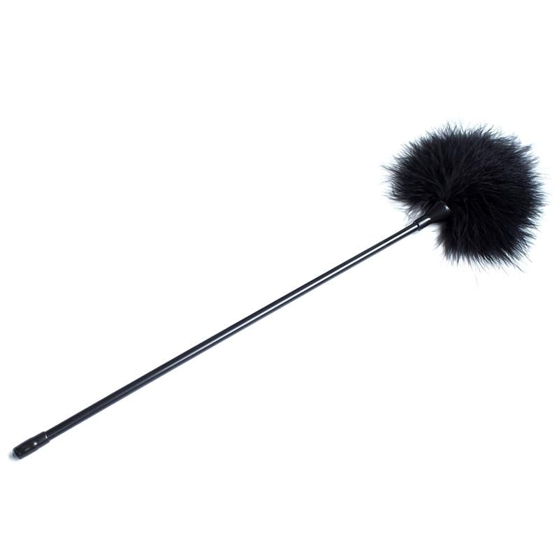 Feather Tickler 40 cm Black Feather Tickler 40 cm Black