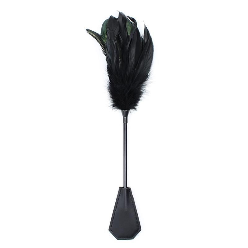 Feather Tickler and Paddle 2 in 1 48 cm Black Feather Tickler and Paddle 2 in 1 48 cm Black