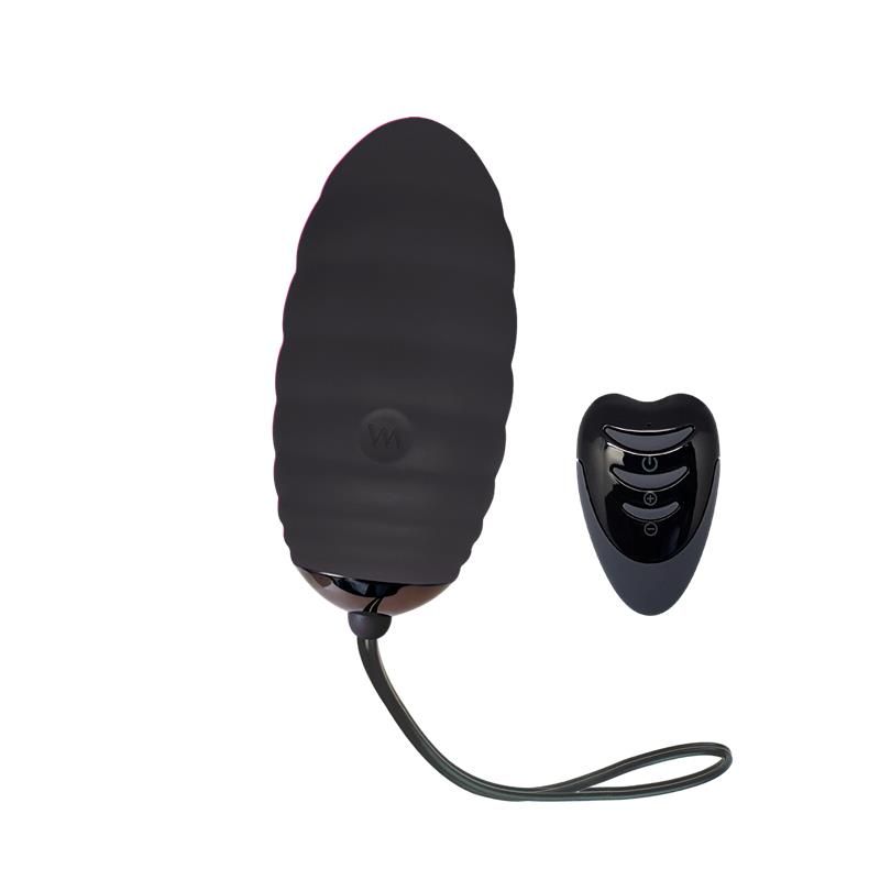 Vibrating Egg with Remote Control Ocean Breeze 2.0 Black Vibrating Egg with Remote Control Ocean Breeze 2.0 Black