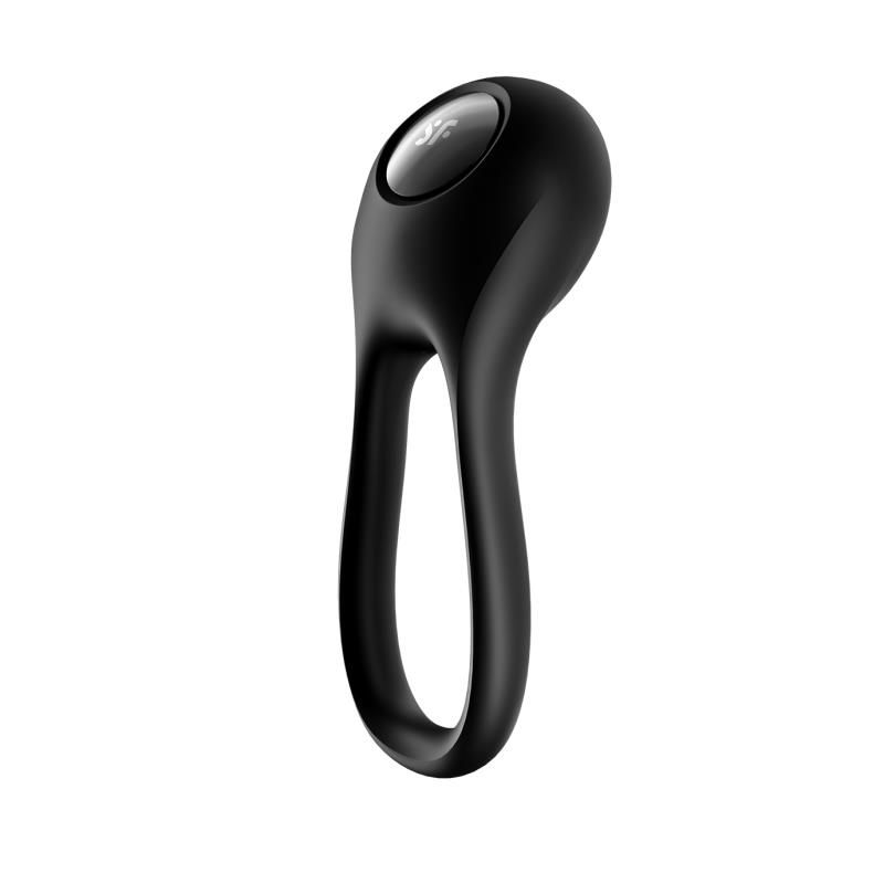 Penis Ring Majestic Duo USB Black Penis Ring Majestic Duo USB Black