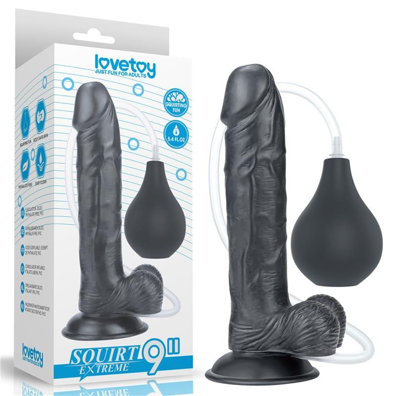 Dildo Squirting 10 Black Dildo Squirting 10 Black