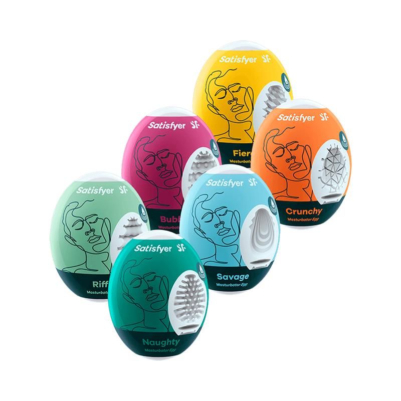 Set 6 Units Masturbador Egg Set 6 Units Masturbador Egg