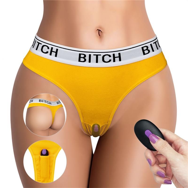 Open Panties with Vibrating Bullet and Remote Control Size S Open Panties with Vibrating Bullet and Remote Control Size S