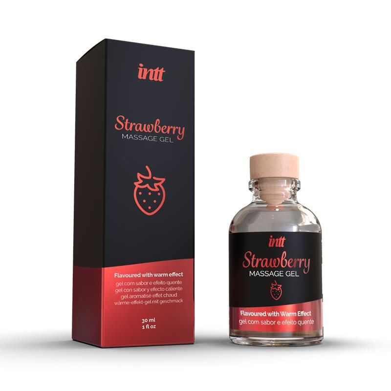 Heat Effect Massage Gel Strawberry 30 ml Heat Effect Massage Gel Strawberry 30 ml