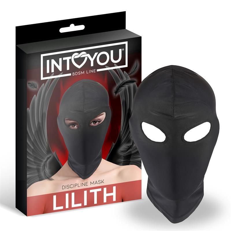 Lilith Incognito Mask with Opening in the Eyes Black Lilith Incognito Mask with Opening in the Eyes Black