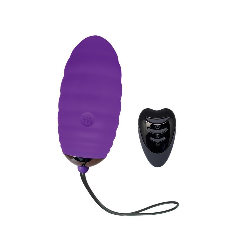 Vibrating Egg with Remote Control Ocean Breeze 2.0 Purple Vibrating Egg with Remote Control Ocean Breeze 2.0 Purple