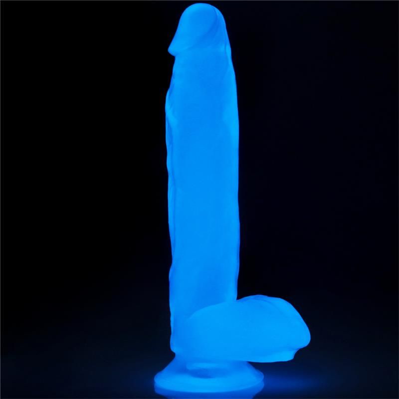 Dildo Lumino 10 Blue Light Dildo Lumino 10 Blue Light
