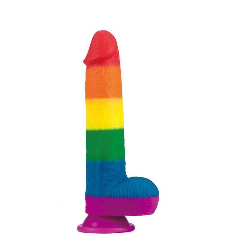 Dildo Prider 9 Liquid Silicone LGBT Dildo Prider 9 Liquid Silicone LGBT