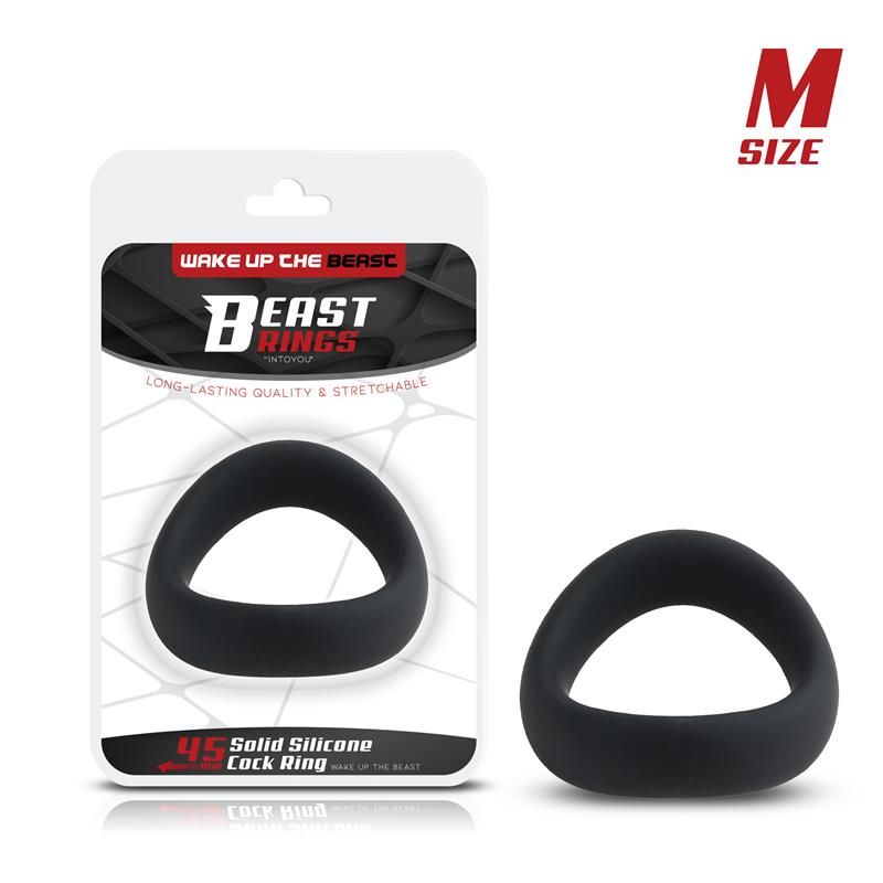 Penis Ring Solid Silicone 47.5 mm Size M Penis Ring Solid Silicone 47.5 mm Size M