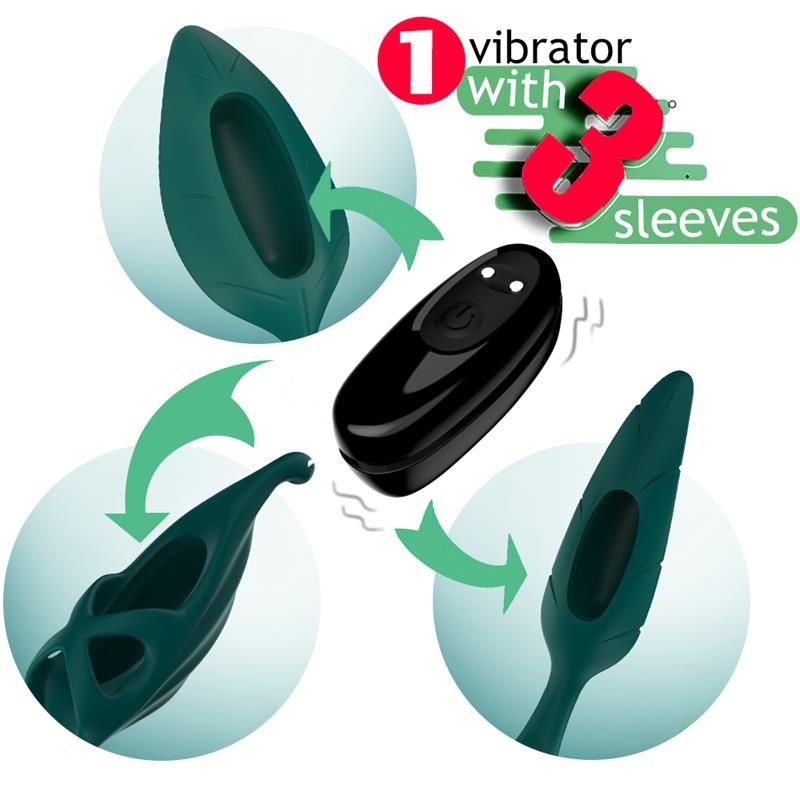 Female Vibrator and Sleeves Set Female Vibrator and Sleeves Set