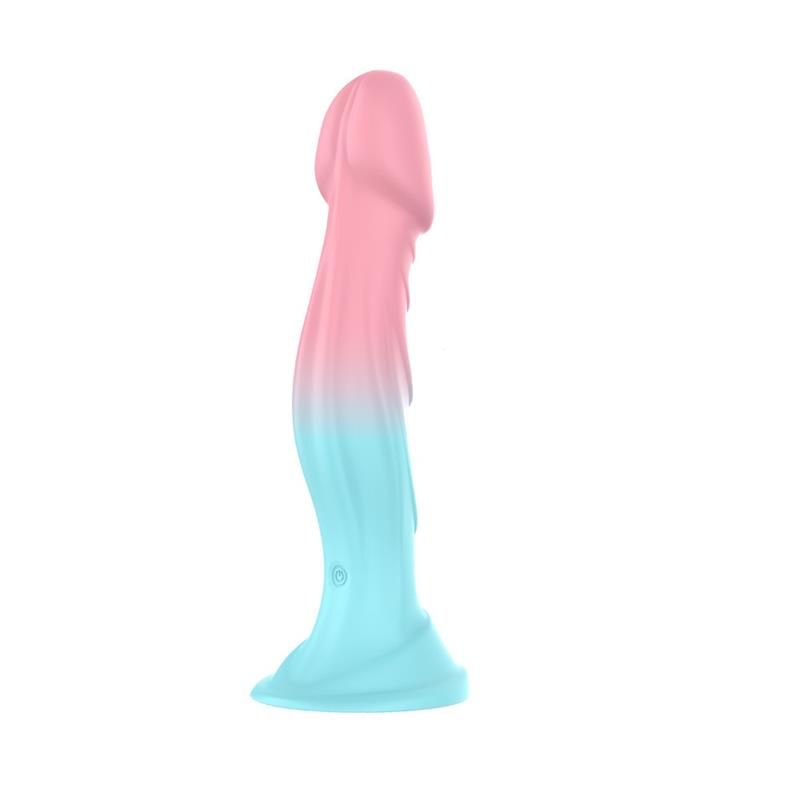 Vibrating Bicolor dildo Vibrating Bicolor dildo