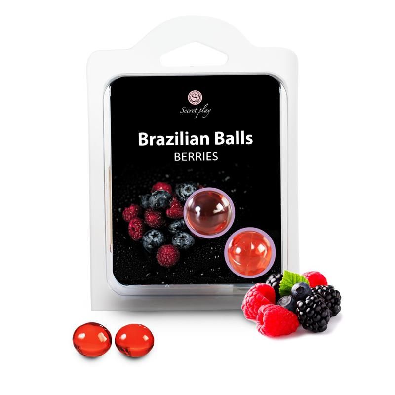 Secret Play 2 Berries Brazilian Balls Set Secret Play 2 Berries Brazilian Balls Set