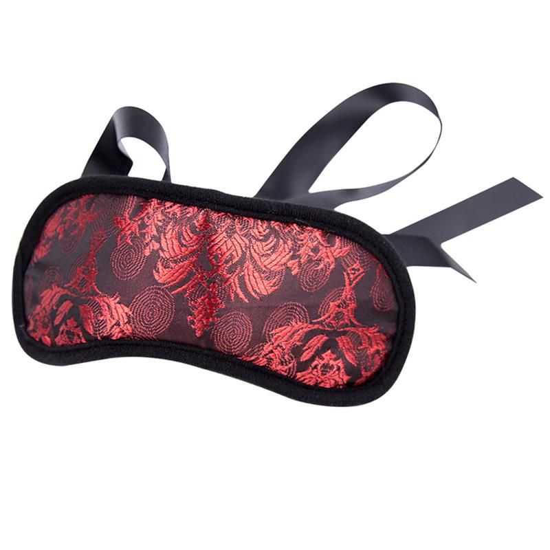 Blindfold Bicolor Black and Red Blindfold Bicolor Black and Red