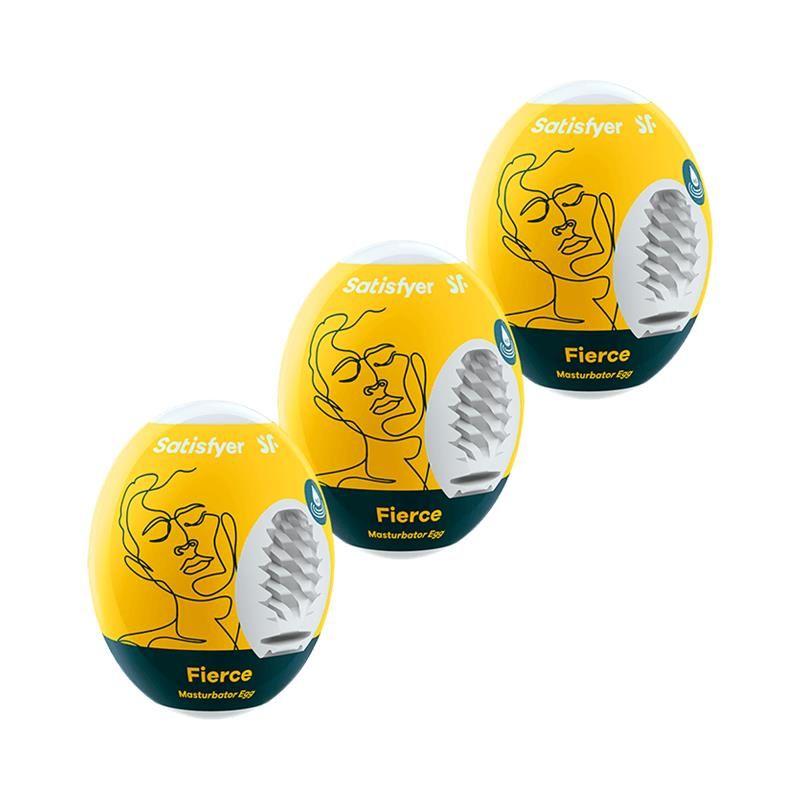 Set 3 Masturbator Eggs Fierce Model Set 3 Masturbator Eggs Fierce Model