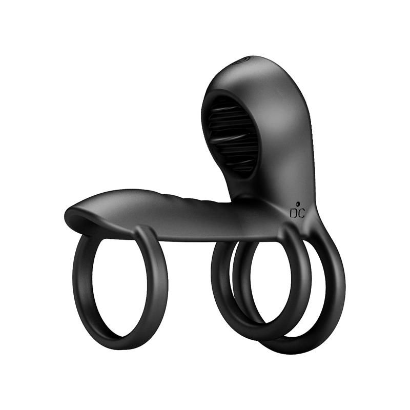Jammy Triple Vibrating Penis Ring USB Jammy Triple Vibrating Penis Ring USB