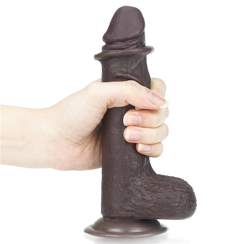 Dildo Sliding 7 Black Dildo Sliding 7 Black