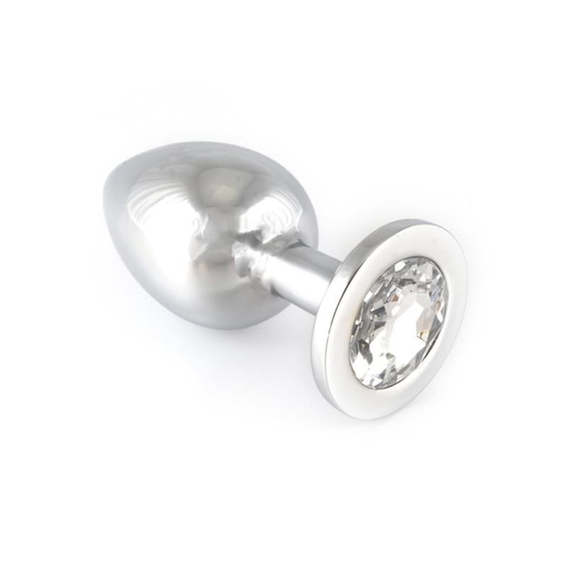 Butt plug, metal-9,7 cm long Butt plug, metal-9,7 cm long