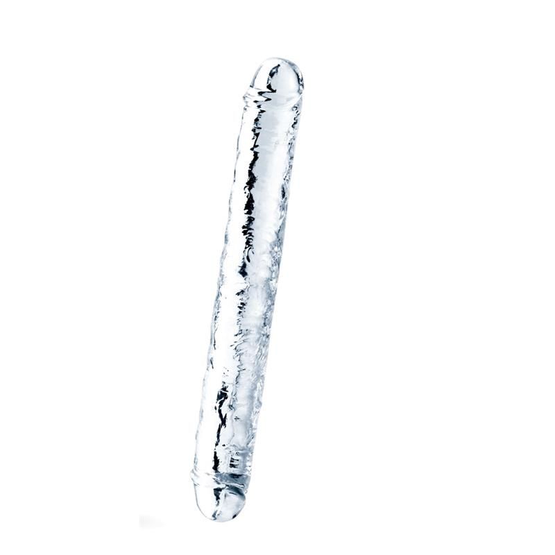 Double Dildo Flawless Clear 12 Clear Double Dildo Flawless Clear 12 Clear