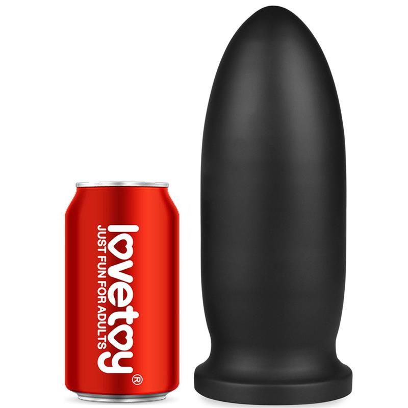 Dildo King Sized Anal Bomber 9 Black Dildo King Sized Anal Bomber 9 Black