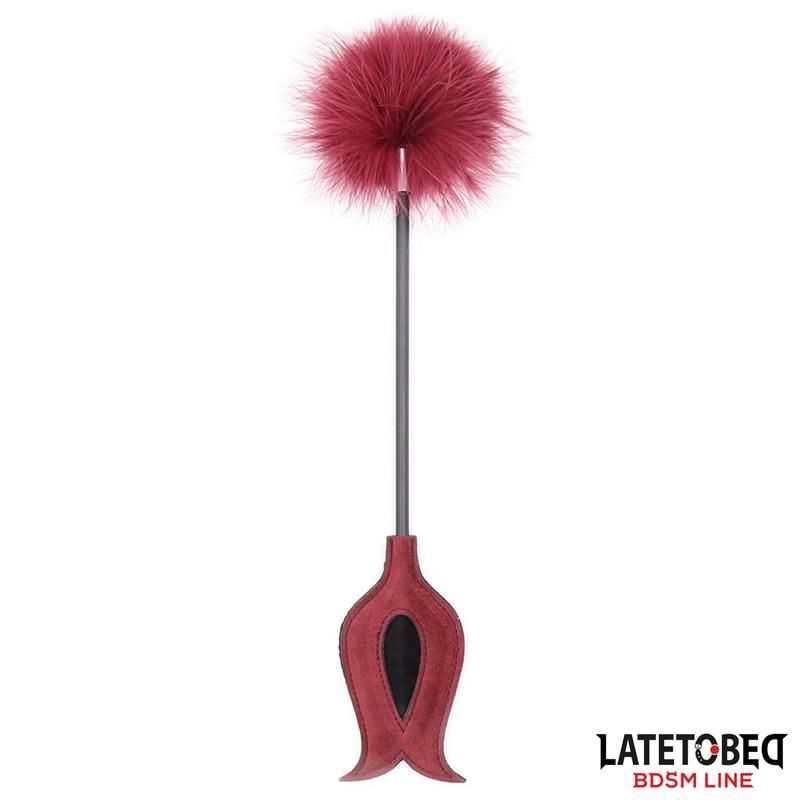Feather Tickler and Rose Shape Paddle Feather Tickler and Rose Shape Paddle