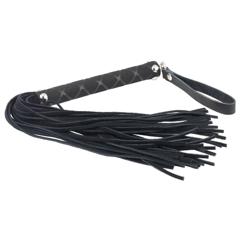 Leather Flogger Black 35 cm Leather Flogger Black 35 cm