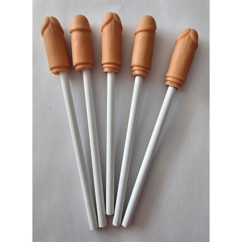 5 Pens with a Penis-Shaped Tip 5 Pens with a Penis-Shaped Tip