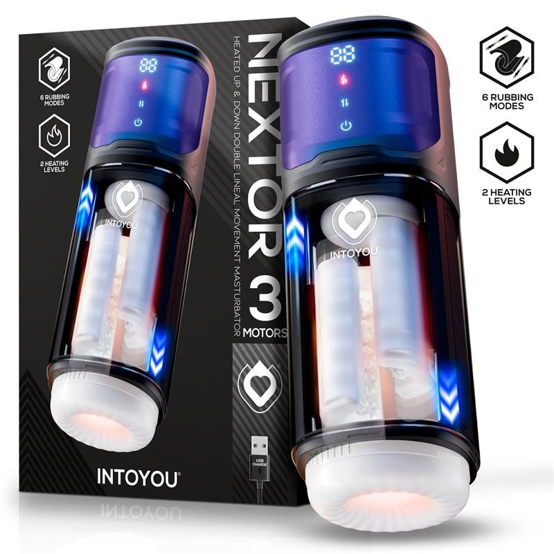 Nextor Advanced Automatic Masturbator with Rubbing and Heat Function Nextor Advanced Automatic Masturbator with Rubbing and Heat Function