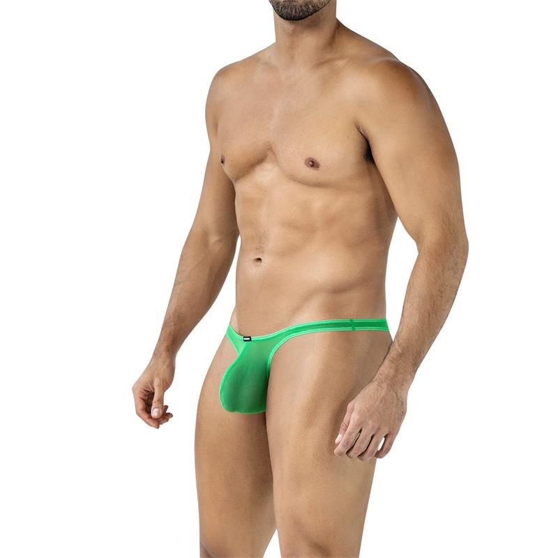 C4MSPXBUL04 Thong Bulge Plus Green - Taglia S C4MSPXBUL04 Thong Bulge Plus Green - Taglia S