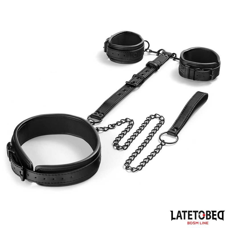 Behind back neck to wrist restraints Behind back neck to wrist restraints