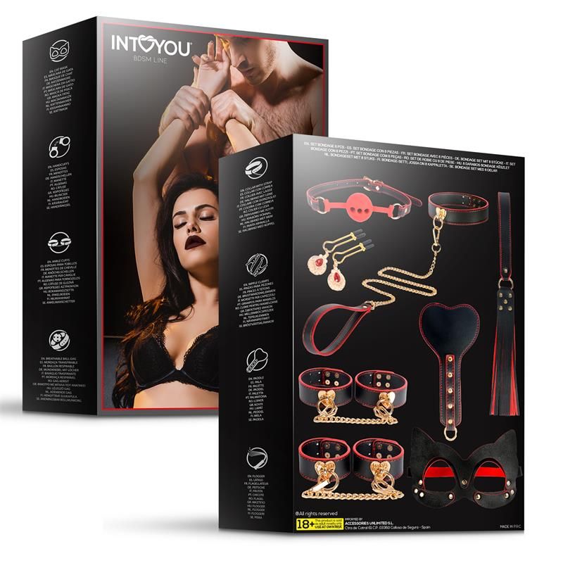 Bondage 8 Pcs Set Bondage 8 Pcs Set