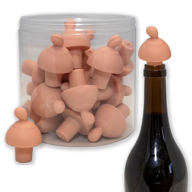 Wine Breast-Shaped Bottle Stopper 1 ud Wine Breast-Shaped Bottle Stopper 1 ud