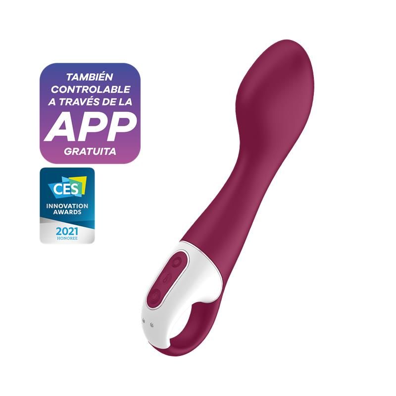 Hot Spot Vibe with Heat Function G-Spot USB Silicone Hot Spot Vibe with Heat Function G-Spot USB Silicone