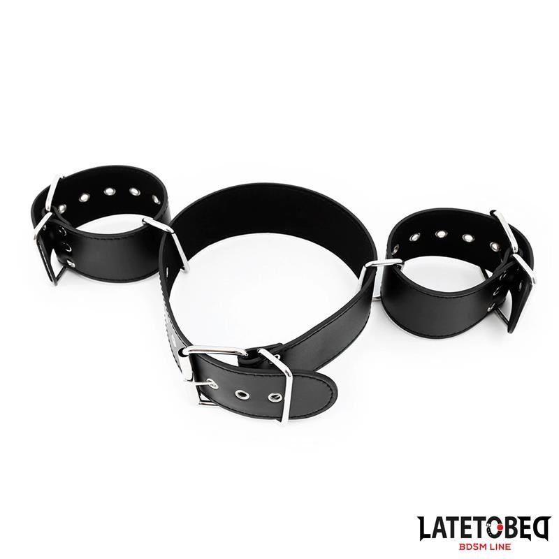 Neck and wrist cuff Neck and wrist cuff