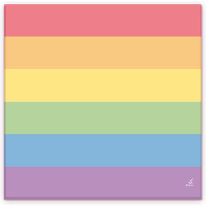 Set of 20 Napkins with the LGBT+ Colors Set of 20 Napkins with the LGBT+ Colors