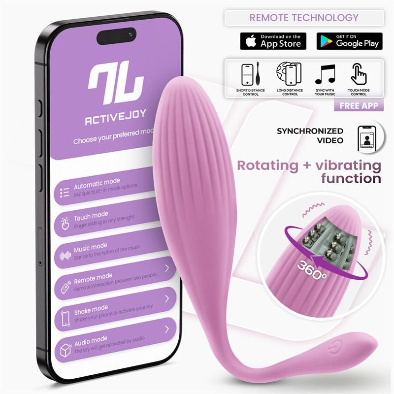 Vibrating Egg with Rotating Beads and APP USB Vibrating Egg with Rotating Beads and APP USB