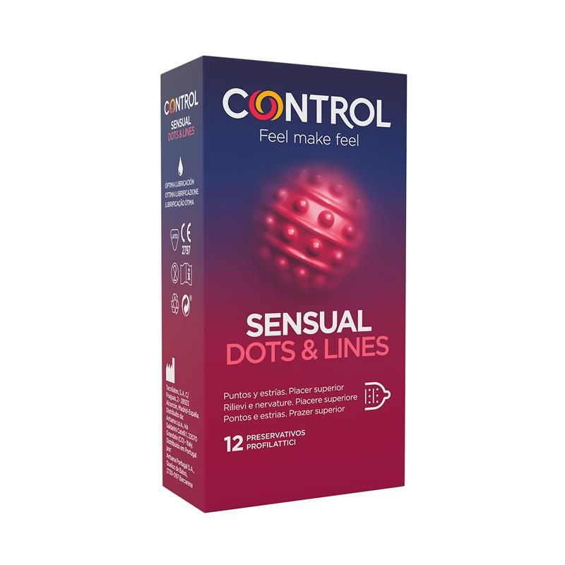 Sensual Dots & Lines 12 uds Sensual Dots & Lines 12 uds
