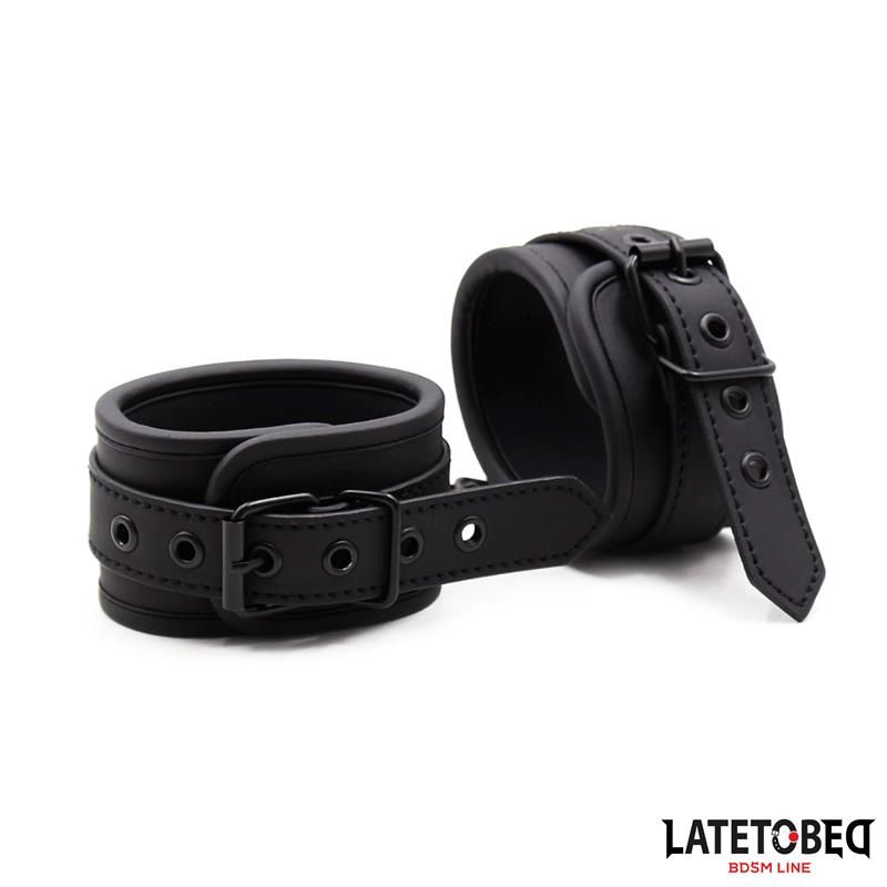 Solid black Ankle cuff Solid black Ankle cuff