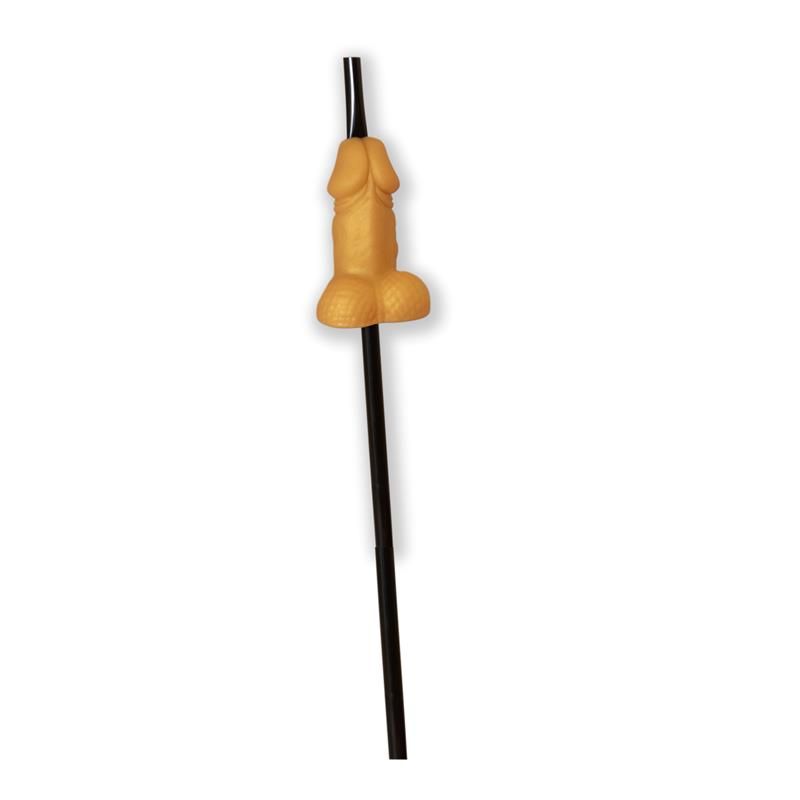 Penis-Shaped Straw Gold Edition Penis-Shaped Straw Gold Edition