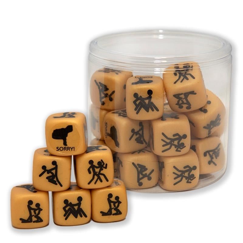 Rubber Hard Dice Gold Edition Hetero Version 1 Die Rubber Hard Dice Gold Edition Hetero Version 1 Die