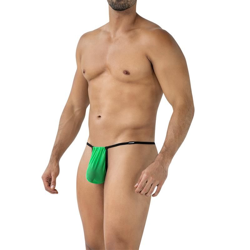 C4MSPX04 Fluo Pouch V-String Green - Taglia L/XL C4MSPX04 Fluo Pouch V-String Green - Taglia L/XL