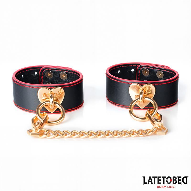 Wrist Cuff with Golden Chain Wrist Cuff with Golden Chain