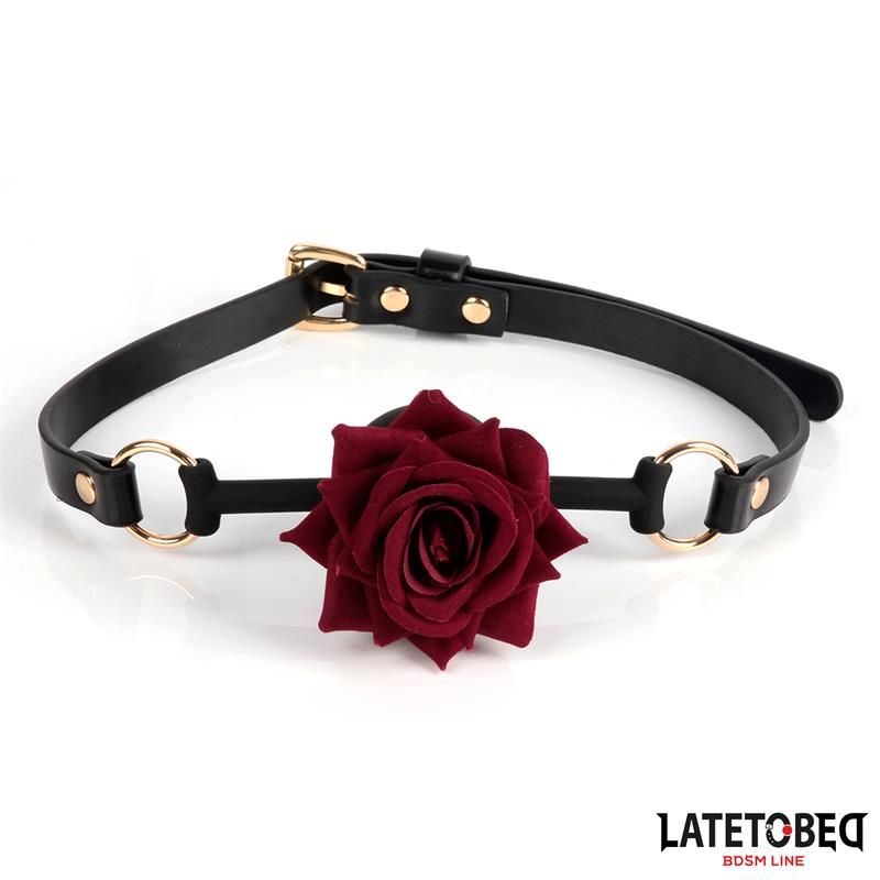 Gold Metal rose gag Ball Gold Metal rose gag Ball