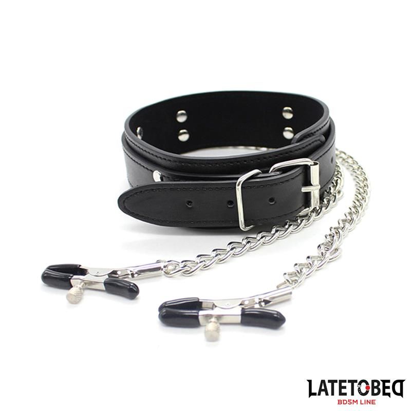 Collar with Nipple Clamps Collar with Nipple Clamps