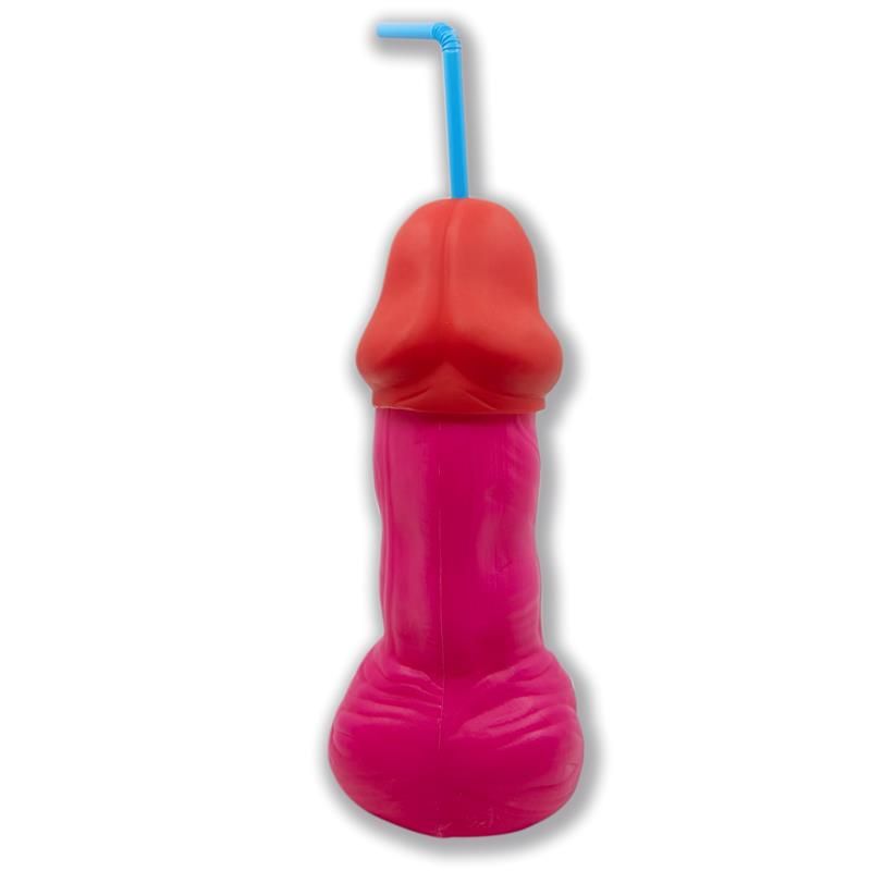 Penis-Shaped Cup Fuchsia 500 ml Penis-Shaped Cup Fuchsia 500 ml