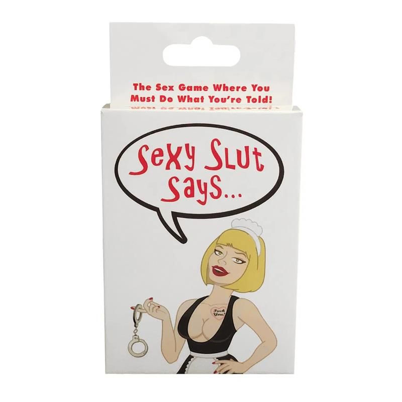 Sex Card Game Sexy Slut Says... Sex Card Game Sexy Slut Says...