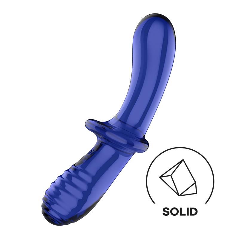 Stiulator Double Crystal Hot and Cold Blue Stiulator Double Crystal Hot and Cold Blue