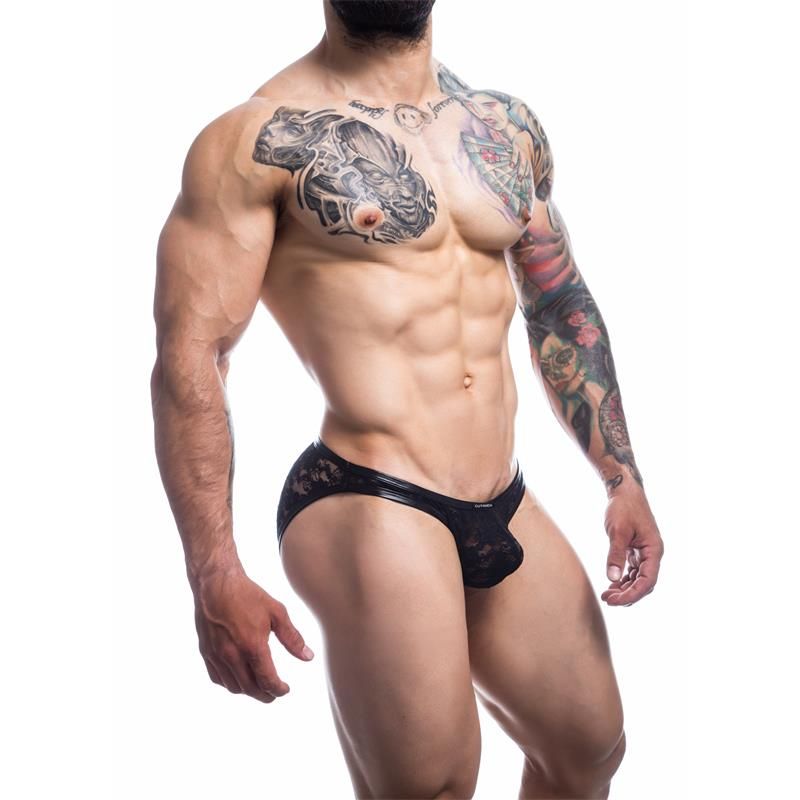 L4CE01 Slip with Black Lace - Taglia XL L4CE01 Slip with Black Lace - Taglia XL
